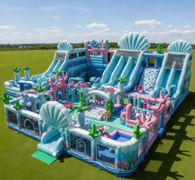 GF2-429 Mermaid Theme Inflatable Park
