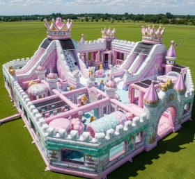 GF2-449 Princess Parties Theme Inflatable Park
