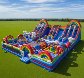 GF2-454 Rainbow Theme Inflatable Park