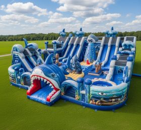 GF2-457 Shark Theme Inflatable Park