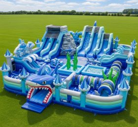 GF2-458 Shark Theme Inflatable Park
