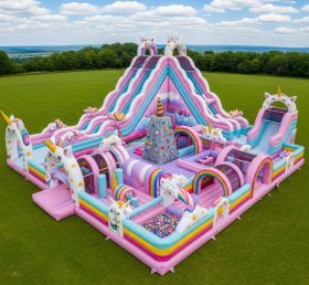 GF2-479 Unicorn Theme Inflatable Park