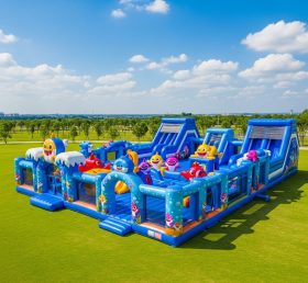GF2-527 Baby Shark Theme Inflatable Park