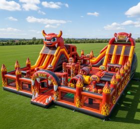 GF2-541 Blaze Monster Theme Inflatable Park