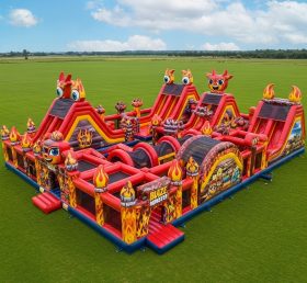 GF2-543 Blaze Monster Theme Inflatable Park