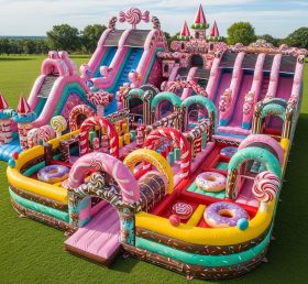 GF2-546 Candy Theme Inflatable Park