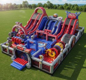 GF2-553 Cars Theme Inflatable Park