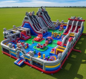 GF2-554 Cars Theme Inflatable Park