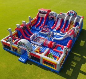 GF2-555 Cars Theme Inflatable Park