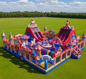 GF2-562 Circus Theme Inflatable Park