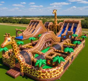 GF2-603 Giraffe Theme Inflatable Park