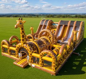 GF2-604 Giraffe Theme Inflatable Park