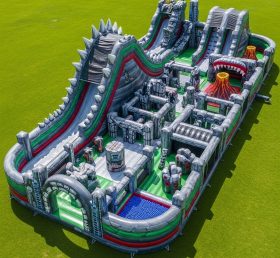 GF2-606 Godzilla Theme Inflatable Park