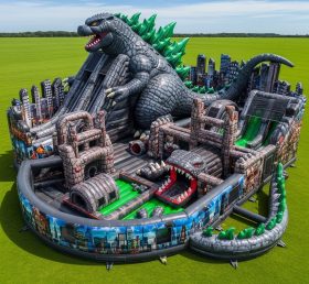 GF2-607 Godzilla Theme Inflatable Park