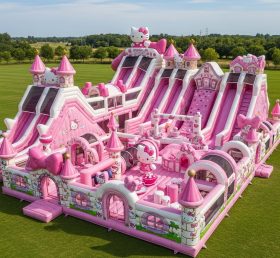 GF2-629 Hello Kitty Theme Inflatable Park