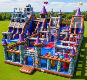 GF2-636 Knight Theme Inflatable Park
