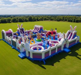 GF2-647 Looney Tunes Theme Inflatable Park