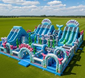 GF2-651 Mermaid Theme Inflatable Park