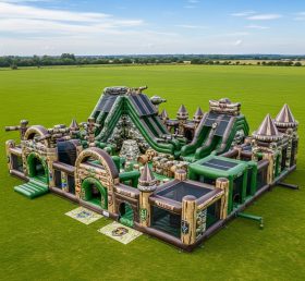 GF2-653 Military Style Theme Inflatable Park
