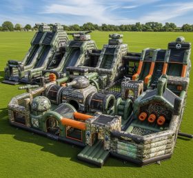 GF2-655 Military Style Theme Inflatable Park