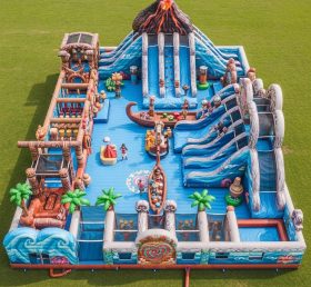 GF2-658 Moana Theme Inflatable Park