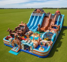 GF2-659 Moana Theme Inflatable Park