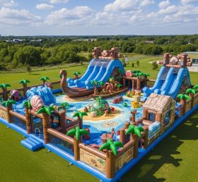 GF2-661 Moana Theme Inflatable Park