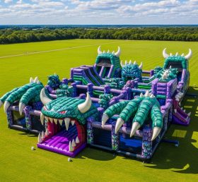 GF2-663 Monster Theme Inflatable Park