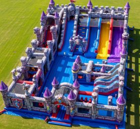GF2-668 Nella Knight Theme Inflatable Park
