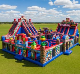 GF2-697 Roblox Theme Inflatable Park