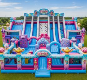 GF2-702 Shimmer & Shine Theme Inflatable Park