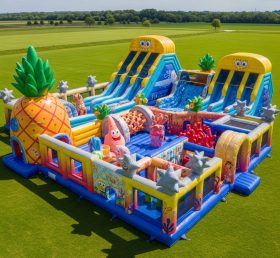 GF2-713 SpongeBob Theme Inflatable Park