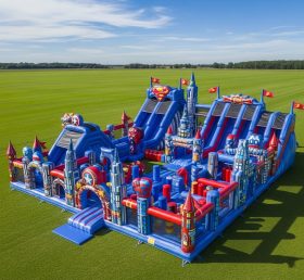 GF2-721 Superhero Theme Inflatable Park