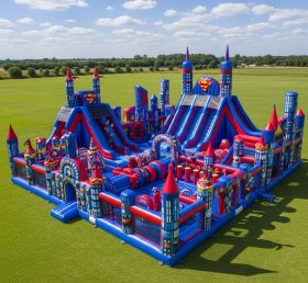 GF2-722 Superhero Theme Inflatable Park