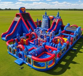 GF2-723 Superman Theme Inflatable Park