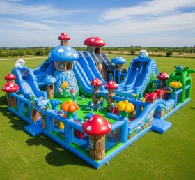 GF2-743 The Smurfs Theme Inflatable Park