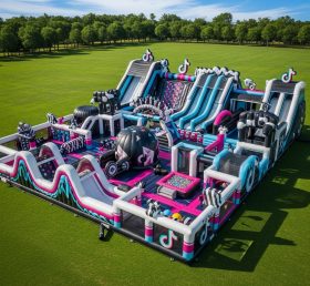 GF2-747 TikTok Theme Inflatable Park