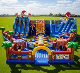 GF2-772 Woody Woodpecker Theme Inflatable Park