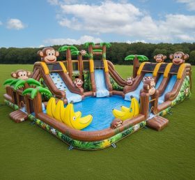 Pool3-494 Monkey Theme Pool Water Park
