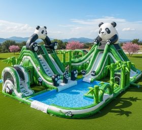 Pool3-502 Panda Theme Pool Water Park