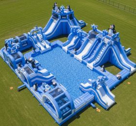 Pool3-508 Penguin Theme Pool Water Park