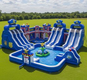 Pool3-515 Police Station Theme Pool Water Park