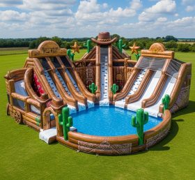 Pool3-547 Wild West Theme Pool Water Park