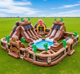 Pool3-548 Wild West Theme Pool Water Park