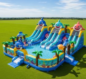 Pool3-562 Baby Shark Theme Pool Water Park