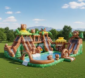 Pool3-582 Boonie Bears Theme Pool Water Park