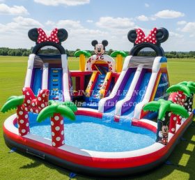 Pool3-634 Mickey & Minnie Theme Pool Water Park