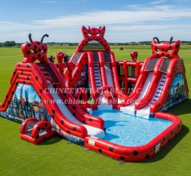 Pool3-641 Miraculous Ladybug Theme Pool Water Park