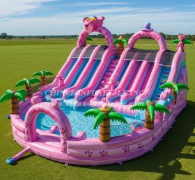 Pool3-663 Pink Panther Theme Pool Water Park