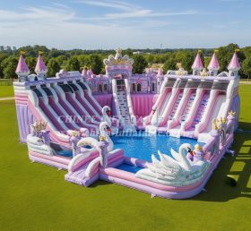 Pool3-670 Princess Parties Theme Pool Water Park